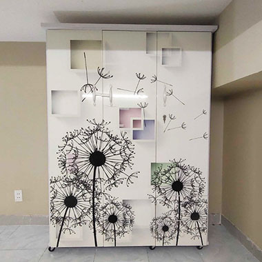 Tủ Nhựa 3D 3 Cánh TN3D-02