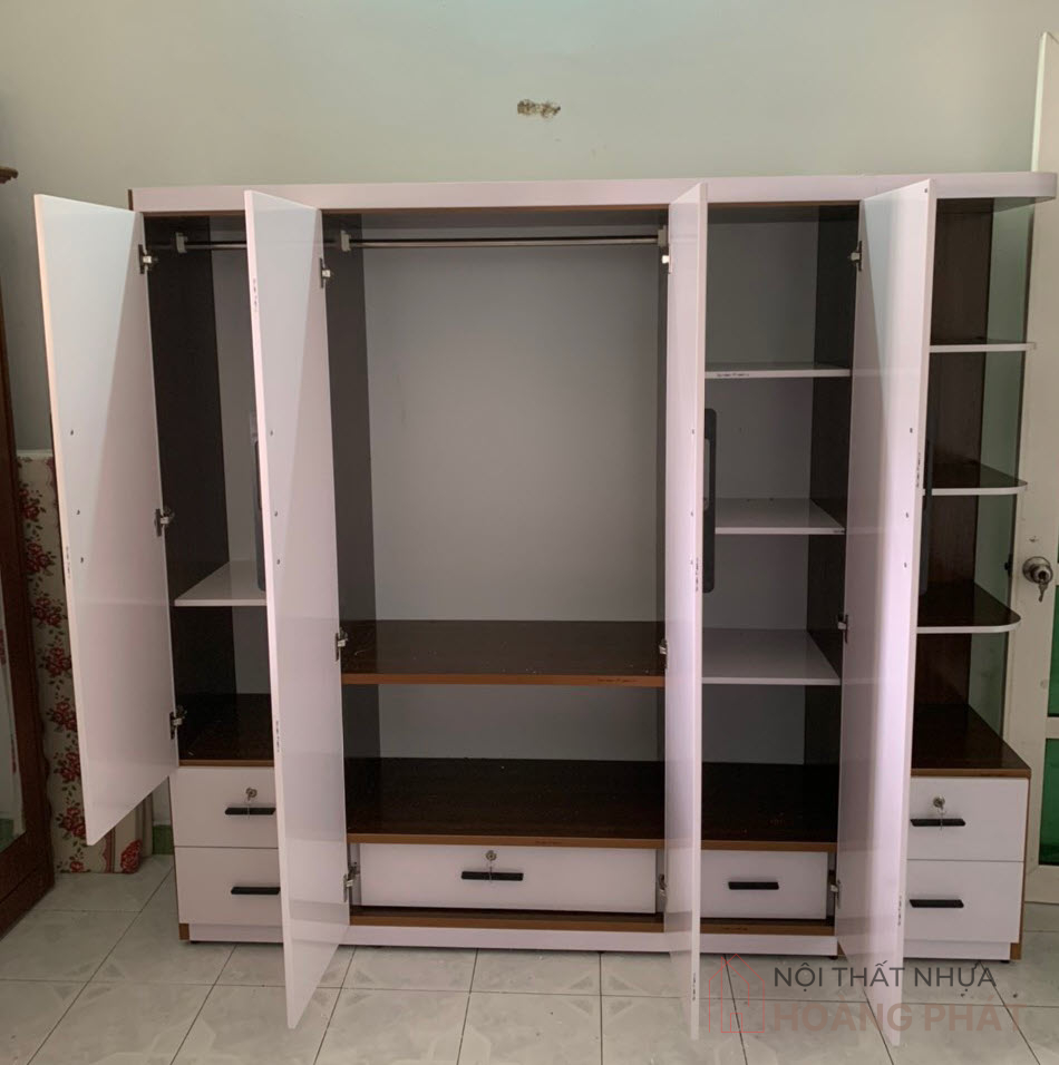 Tủ nhựa 4 cánh TN4C-04 - Ảnh 2