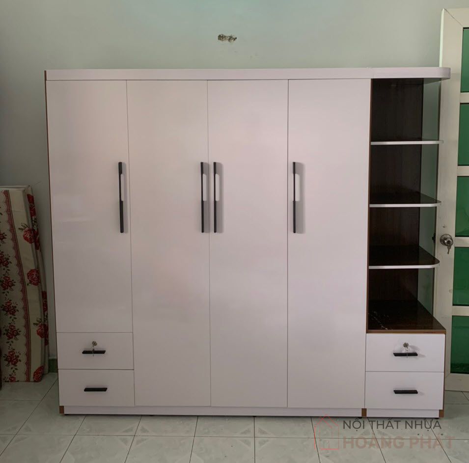 Tủ nhựa 4 cánh TN4C-04
