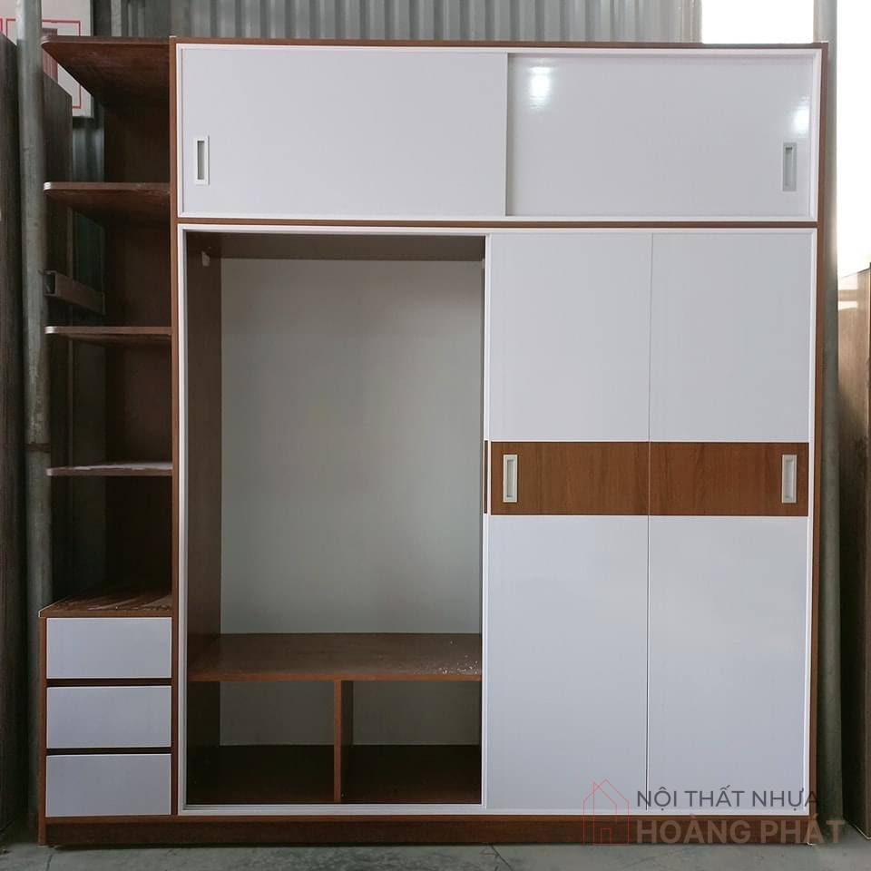 Tủ nhựa cửa lùa TNCL-18 - Ảnh 2