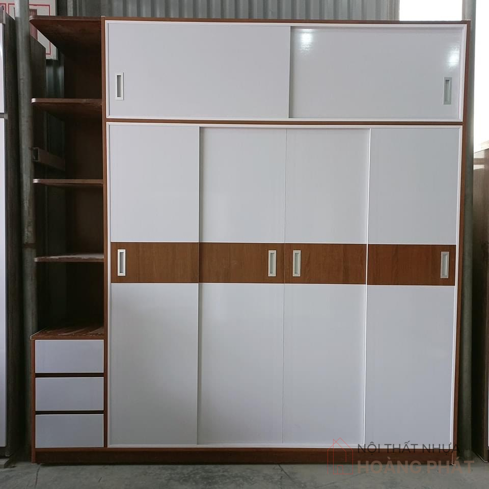 Tủ nhựa cửa lùa TNCL-18